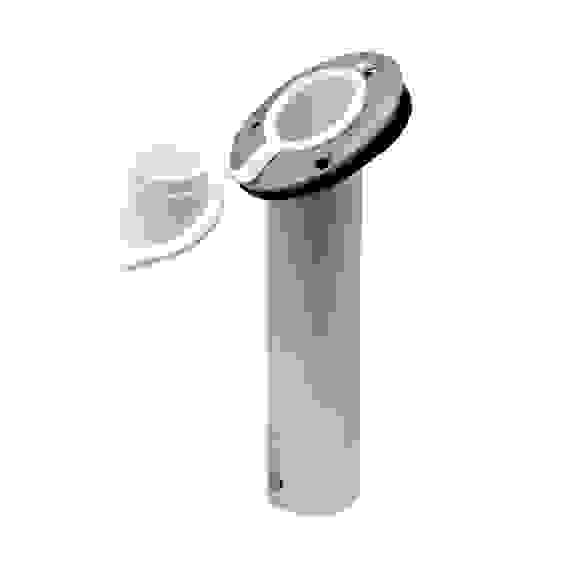 C12716A Держатель спиннинга врезной с крышкой, алюминий