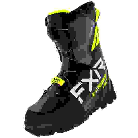 Ботинки FXR Octane с утеплителем (Back/Hi Vis/Char, 7/8, 25/26)
