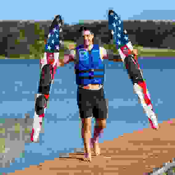 Водные Лыжи парные прогулочные O'Brien CELEBRITY 68\ W/X7 &amp;amp; RT FLAG