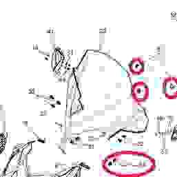 Втулка крепления ветрового стекла оригинал BRP, 517303756