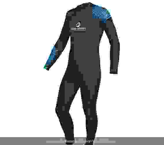 Гидрокостюм длинный прокатный Spinera Professional Rental Fullsuit 3/2 mm L Blue