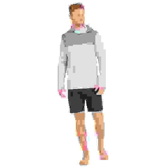 Гидромайка мужская Jetpilot VENTURE LS FISHING HOODED GREY M