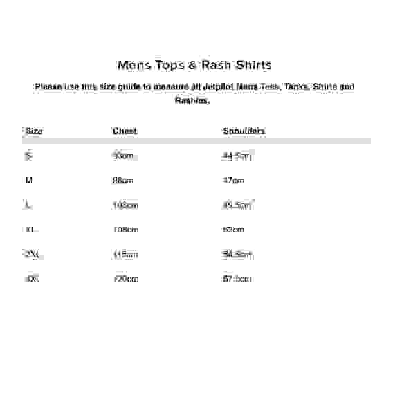 Гидромайка мужская длинный рукав Jetpilot RX VAULT LS RASHIE BLACK S