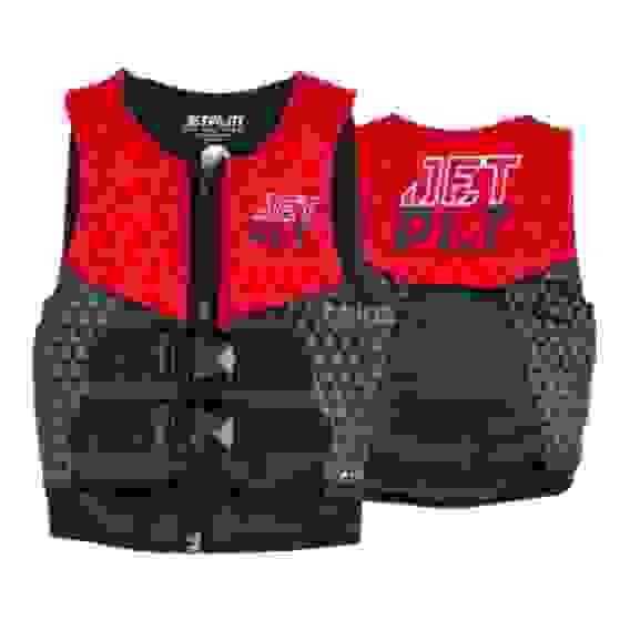Детский неопреновый жилет для вейкборда JetPilot Cause ISO 50N Neo Red 152