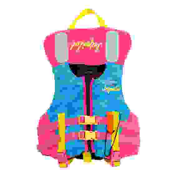 Детский Неопреновый Спасательный Жилет JetPilot Cause ISO 100N Neo blue/pink, 127 cm