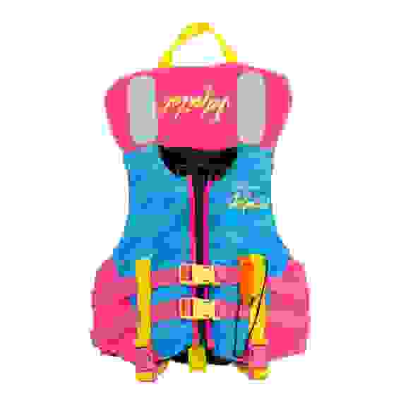 Детский Неопреновый Спасательный Жилет JetPilot Cause ISO 100N Neo blue/pink, 127 cm
