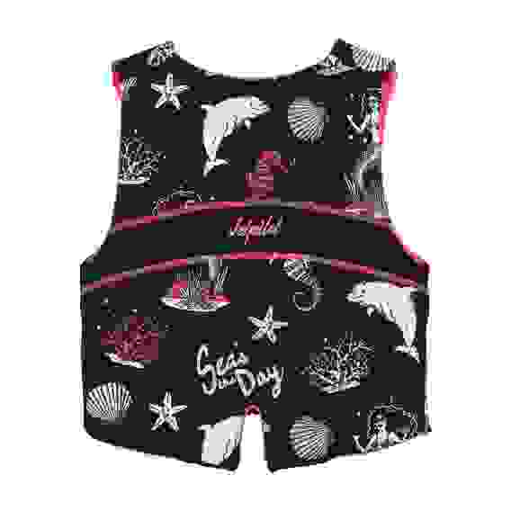 Детский неопреновый спасательный Жилет JetPilot Cause ISO 50N Neo (Black/Pink, 168 cm)