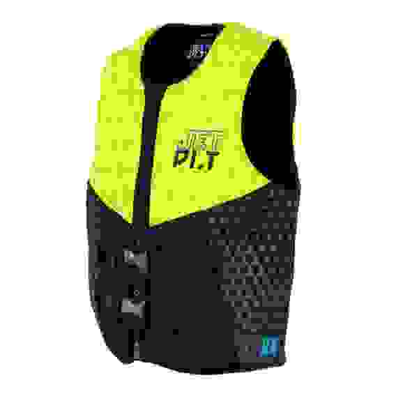 Детский Неопреновый Спасательный Жилет JetPilot RX Neo ISO 50N Black/Yellow, 152 cm