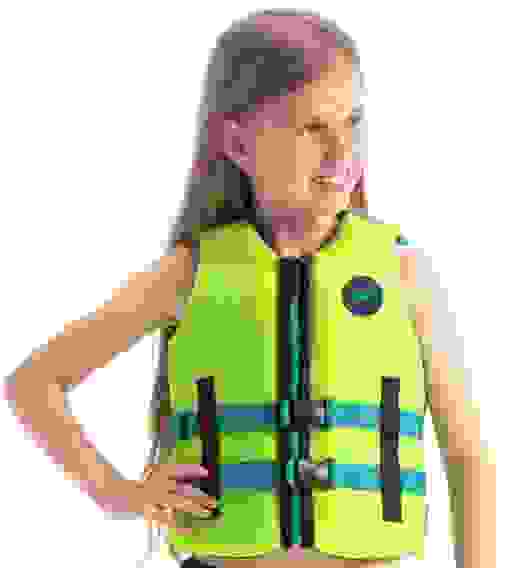 Жилет водный детский Neoprene Vest Youth (SS) Lime Green 140