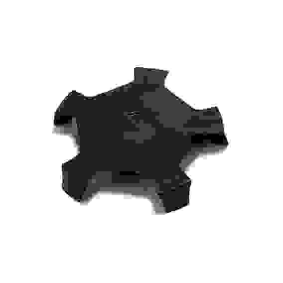 Заглушка ролика (фигурная), черная для снегоходов Lynx 2019+, 503195345