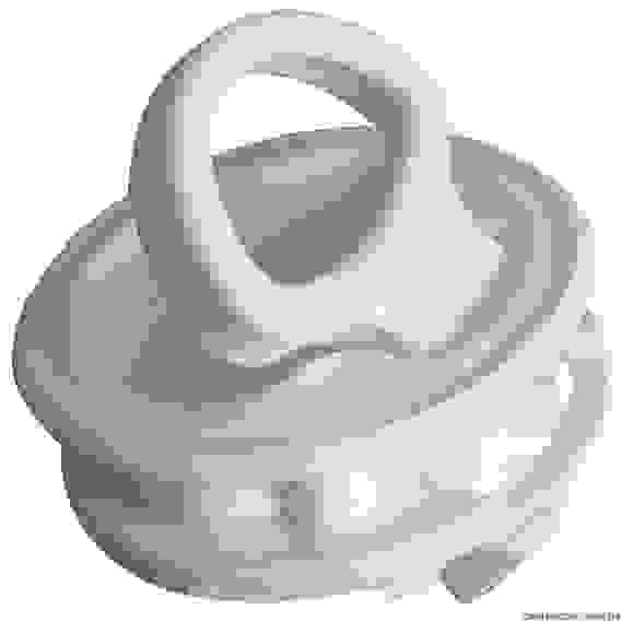 Защёлка Skipper, без фиксатора, белая, SK-43001-WH