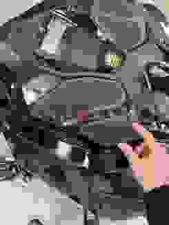 Защита сеток воздухозаборника снегохода BRP Summit G4 TURBO