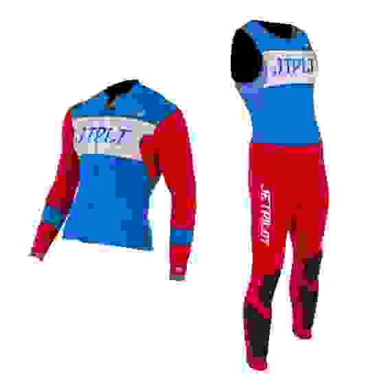 Комплект гидрокостюм и гидрокуртка JetPilot RX Race Red/White, M