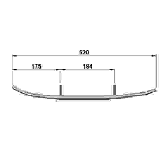 Коньки лыж усиленные Sledex для снегоходов Stels, SLD-0081-017