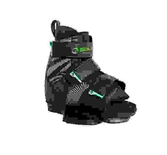 Крепления для вейкборда прокатные Spinera Professional Rental Binding XS/S Green, S23