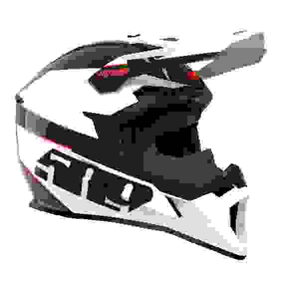 Кроссовый снегохолдный Шлем 509 Tactical 2.0 Fidlock Racing Red