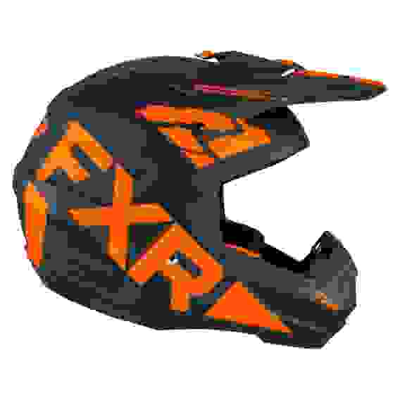 Кроссовый Шлем FXR Torque Team Black/Orange