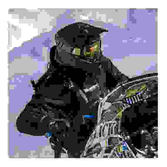 Кроссовый Шлем для снегохода 509 Altitude 2.0 Carbon 3K Hi Flow Black Ops