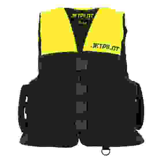 Нейлоновый Жилет для гидроцикла JetPilot Strike ISO 50N Nylon w. Super Grip (YELLOW/BLACK, L/XL