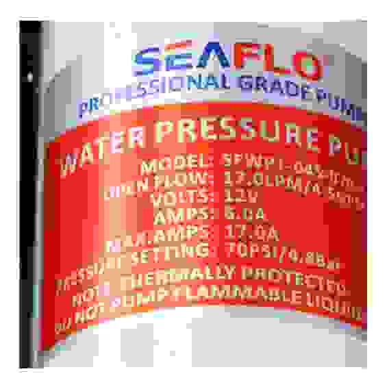 Портативный помывочный комплект SEAFLO,17 л/мин, 12В