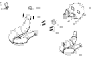 Прокладка выпускного коллектора Sledex для Ski-Doo, 09-718178