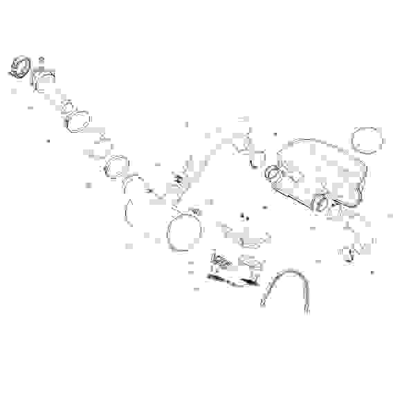 Резонатор глушителя гидроцикла BRP Sea-Doo, оригинал, 274001366