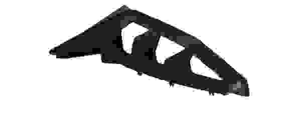 Решетка воздухозаборника капота правая для снегоходов Ski-Doo REV-XU 517304155