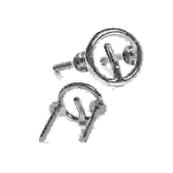 Рым для буксировки воднолыжника, ватрушки М10х60, нержавеющая сталь, 0653-0103