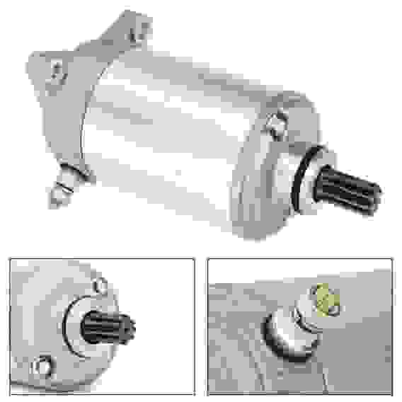Стартер электрический Sledex для снегоходов BRP V800, SM-01305