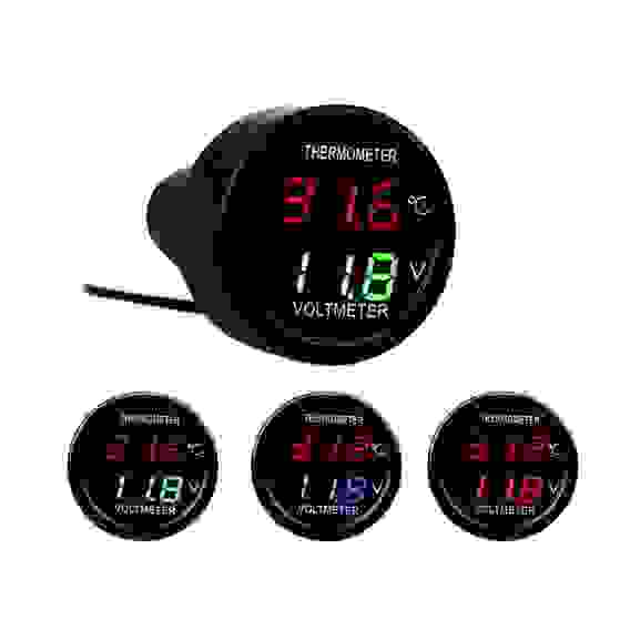 Термометр/вольтметр Skipper, SK-A4023