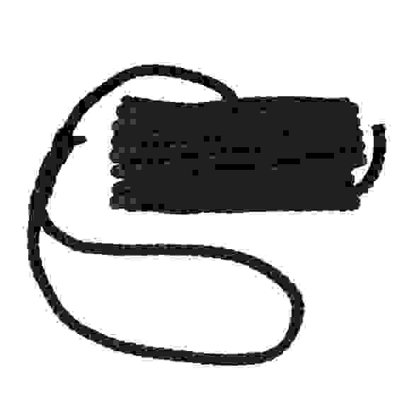 Трос швартовый с огоном Skipper трёхпрядный, 10мм, 10м, нейлон, черный