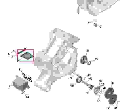 Фильтр масляный поддона картера квадроцикла Can-Am, 420256321