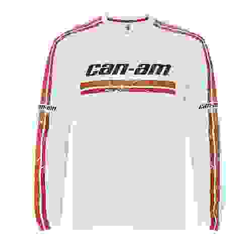 Футболка с длинным рукавом Can-Am Long sleeve Original Tee L Ice