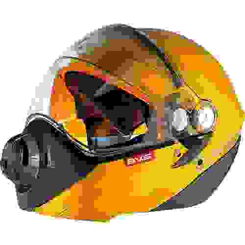 Шлем Ski-Doo BV2S Helmet Charcoal Yellow S без обогрева