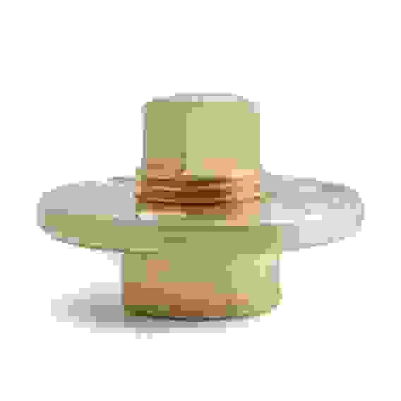 Шпигат (стакан) латунный с резьбовой пробкой 18 мм, C12880