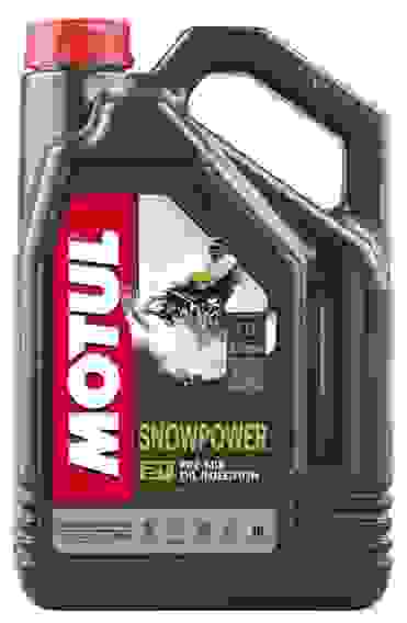 Масло моторное полусинтетическое для снегоходов MOTUL SNOW POWER 2T 4 литра