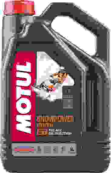 Масло моторное синтетическое для снегоходов MOTUL SNOWPOWER SYNT 2T 4 литра, 108210