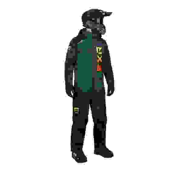 232813-1057-16 Комбинезон снегоходный FXR Recruit F.A.S.T. с утеплителем Blk/Drk Steel/Inferno XL