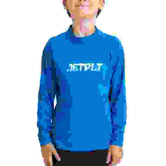 2604604 Гидрофутболка Детская JetPilot Youth Boys LS (Blue, 165)