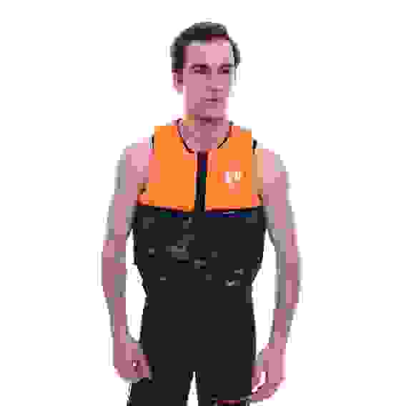 2503206 Гидрожилет JetPilot 3SXTY Hyperflex S-grip Eco Vest (Char/Orange, 2XL)