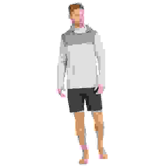 2505605 Гидрофутболка JetPilot Venture L/S Hooded Hydro Tee (Grey, XL)
