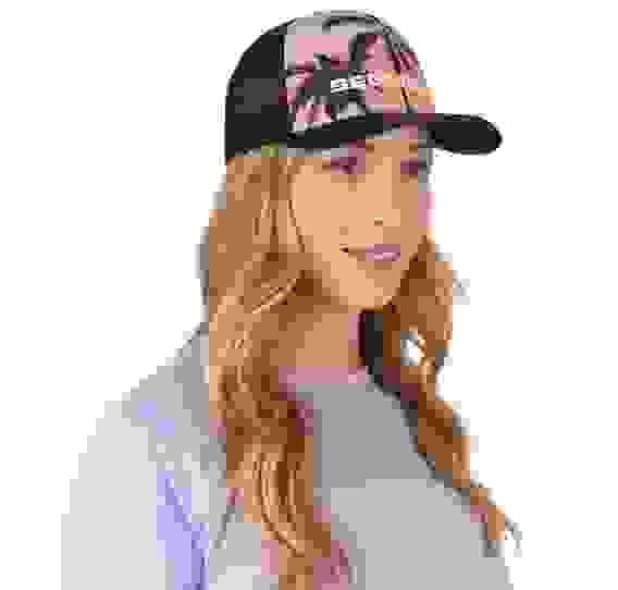 2882130090 Бейсболка Sea-Doo Unisex Sea‑Doo Palm Mesh Cap Black
