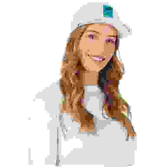 2882160001 Бейсболка Unisex Sea‑Doo Laser Cut Mesh White