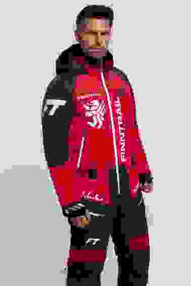 3902Red-XL Снегоходный Комбинезон Finntrail Float Red XL