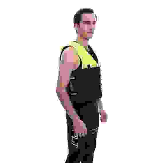 2418407 Гидрожилет нейлоновый JetPilot Helium F/E Nylon Vest Black/Yellow, 3XL