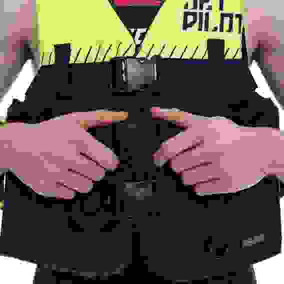 2418407 Гидрожилет нейлоновый JetPilot Helium F/E Nylon Vest Black/Yellow, 3XL