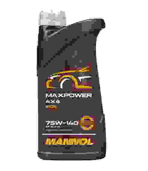 Синтетическое трансмиссионное масло 75W-140 MANNOL MAXPOWER 4x4 75W140 1 л 1236
